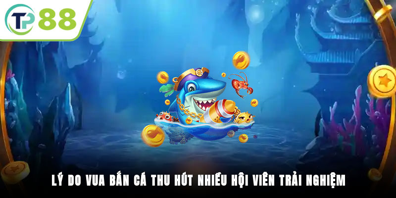 Lý do Vua Bắn Cá thu hút nhiều hội viên trải nghiệm
