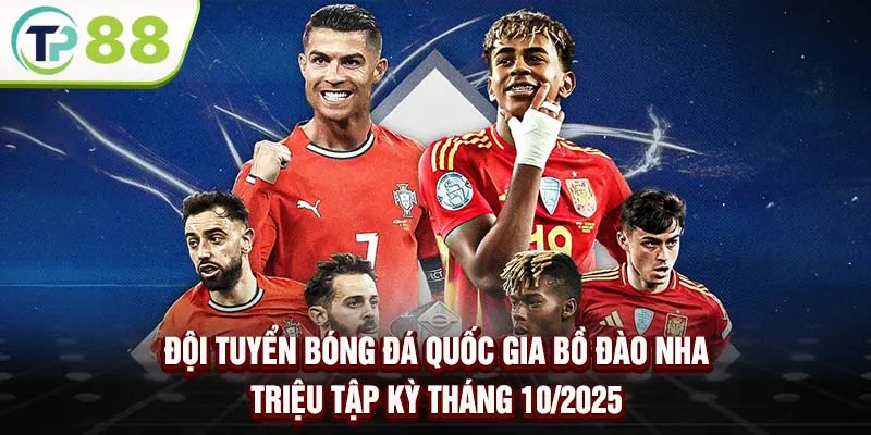 Đội tuyển bóng đá quốc gia Bồ Đào Nha triệu tập kỳ tháng 10/2025